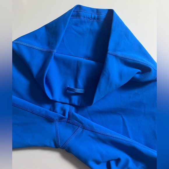 Lululemon Wunder Train High Rise Short 8”, Poolside Blue, Size 6 - Picture 5 of 6